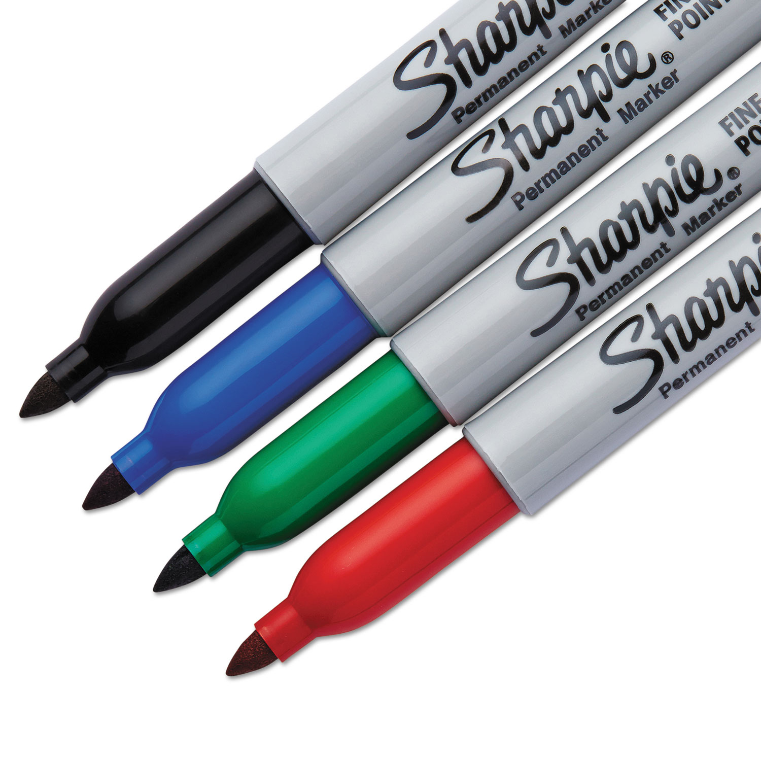 Sharpie Permanent Markers, , Fine Point, Red PK SAN30002