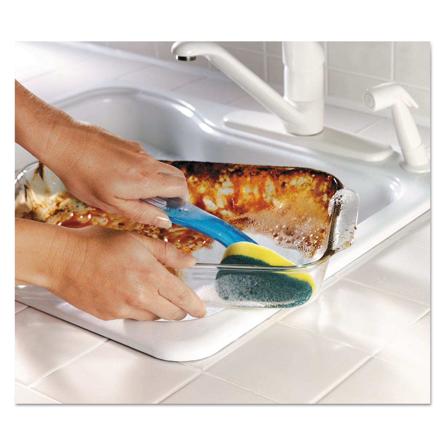 Heavy-Duty Soap-Dispensing Dishwand, 2 1/2