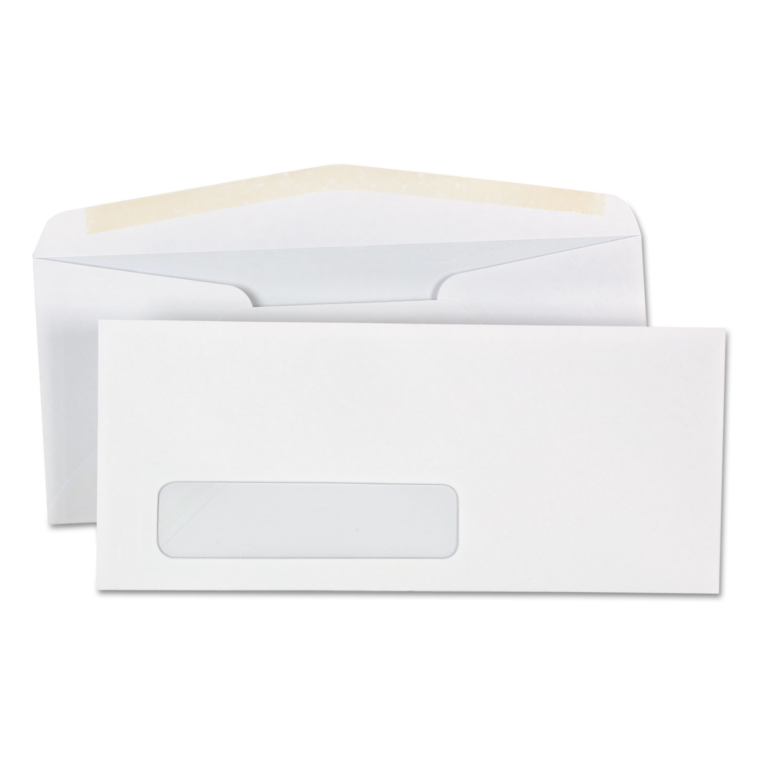  Universal UNV35211 Business Envelope, #10, Commercial Flap, Gummed Closure, 4.13 x 9.5, White, 500/Box (UNV35211) 