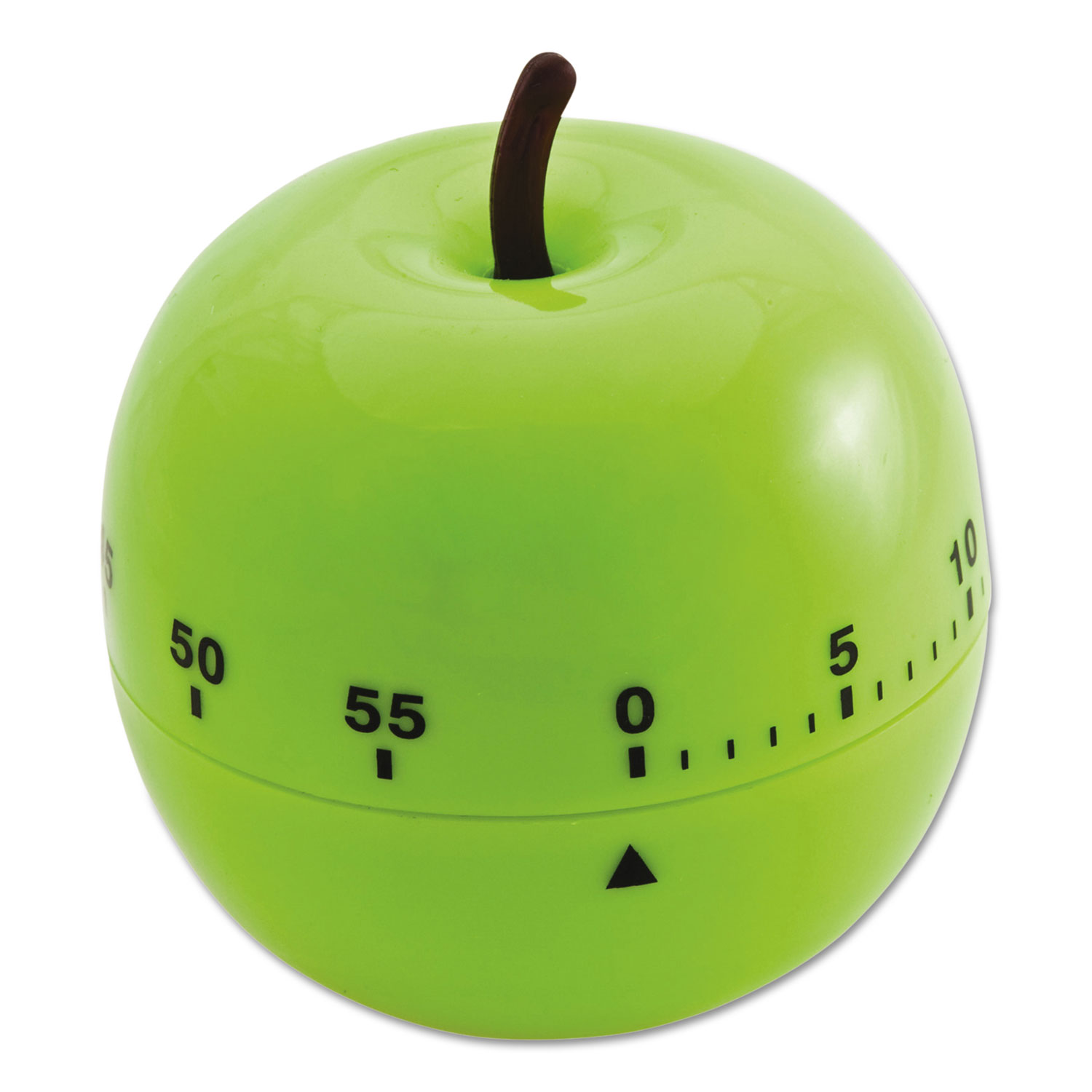 Shaped Timer, 4 1/2 dia., Green Apple