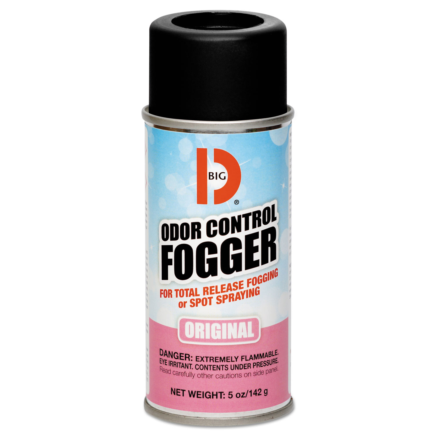  Big D Industries 034100 Odor Control Fogger, Original Scent, 5 oz Aerosol, 12/Carton (BGD341) 