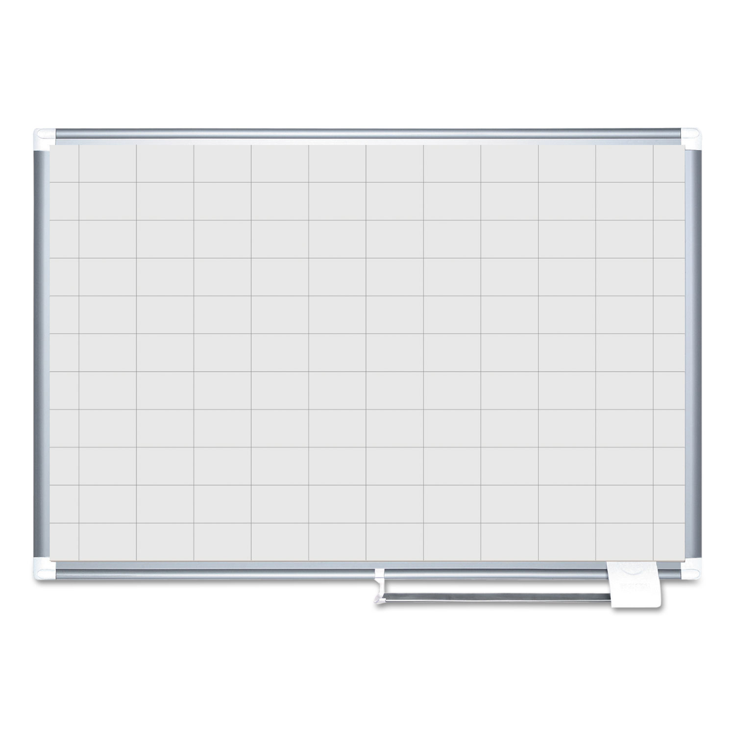  MasterVision MA0593830 Grid Planning Board, 48 x 36, 2 x 3 Grid, White/Silver (BVCMA0593830) 