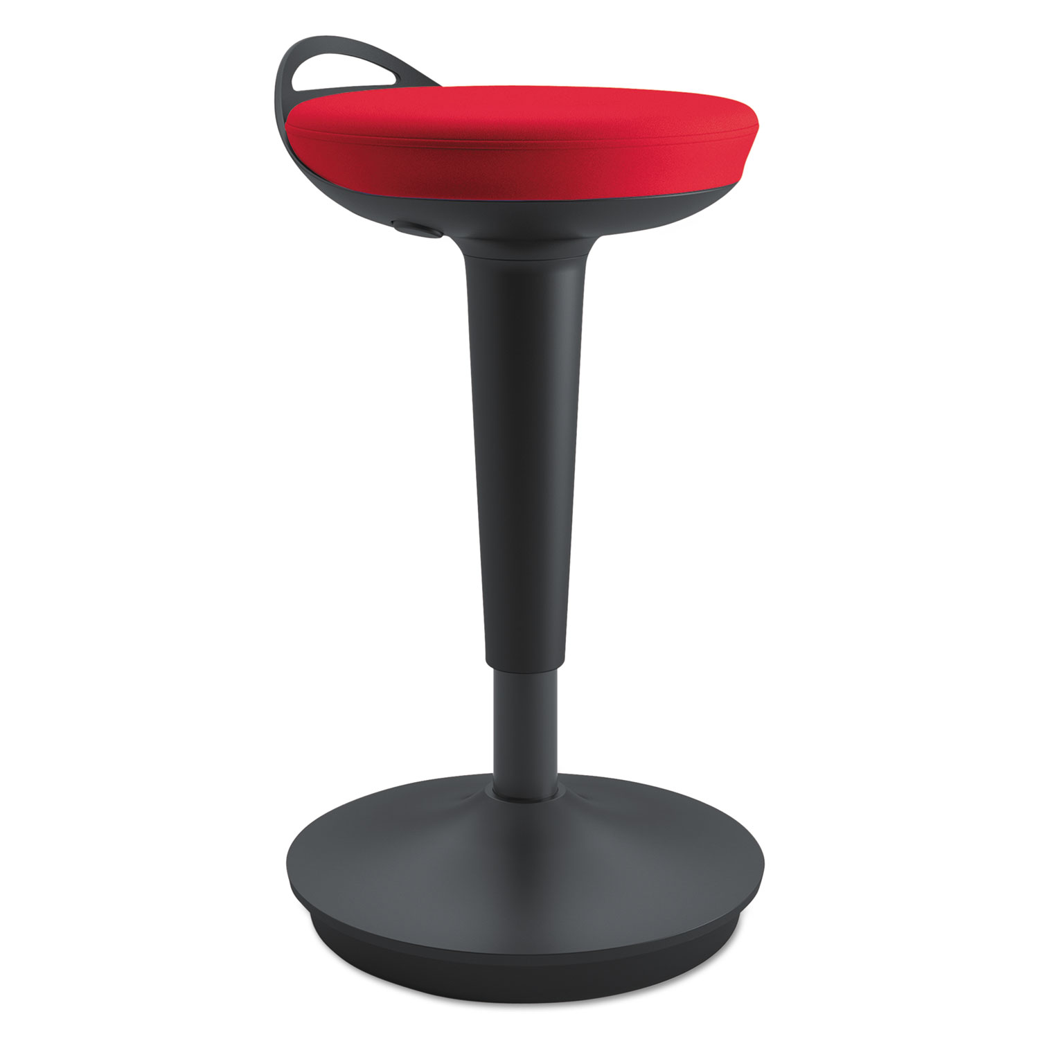  Alera ALEAE33PSRD AdaptivErgo Balance Perch Stool, Red Seat/Red Back, Black Base (ALEAE33PSRD) 