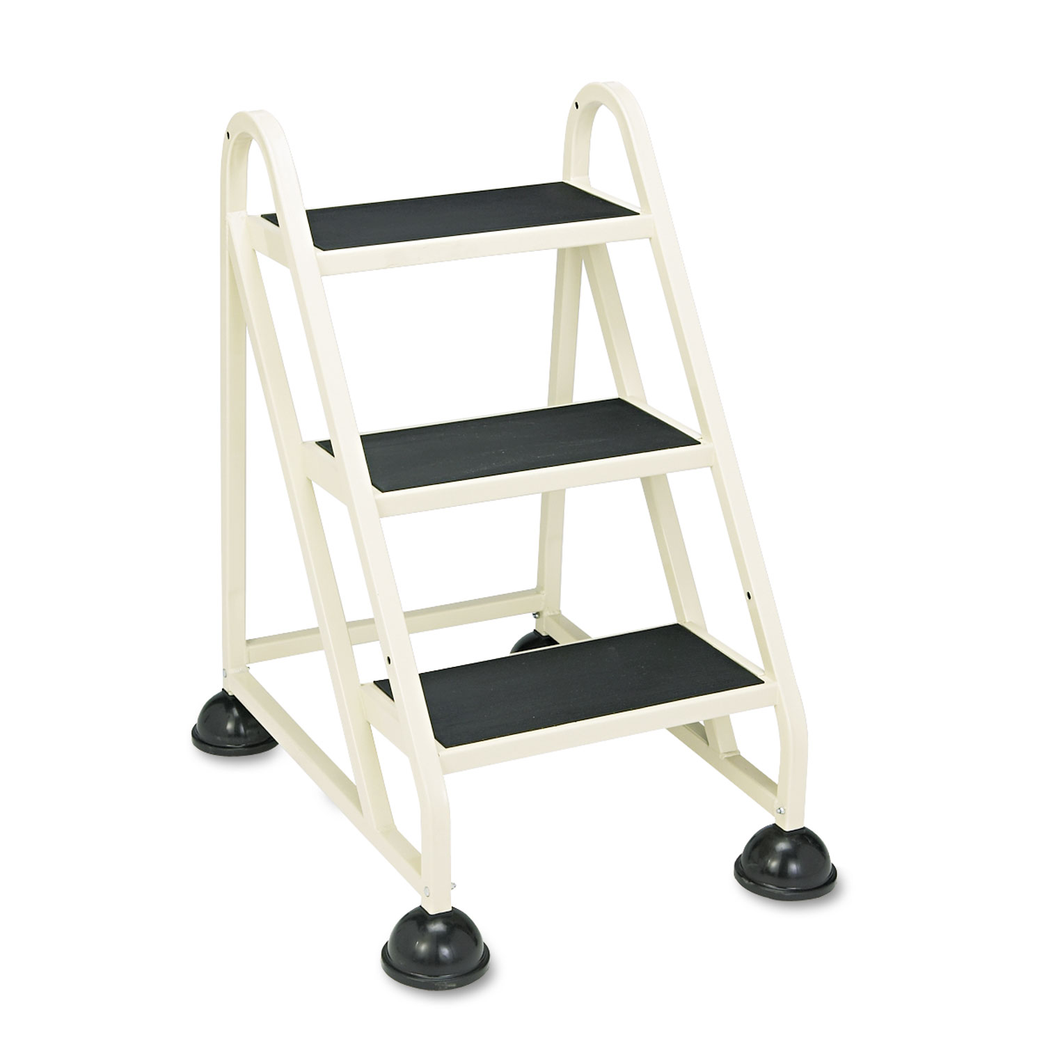 Three-Step Stop-Step Aluminum Ladder, 32 3/4