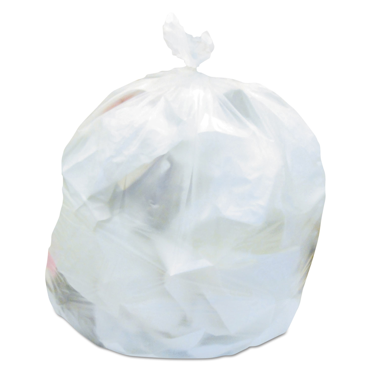 High-Density Can Liners, 20-30 Gal, 16 Mic, 30 x 37, Natural, 500/Carton