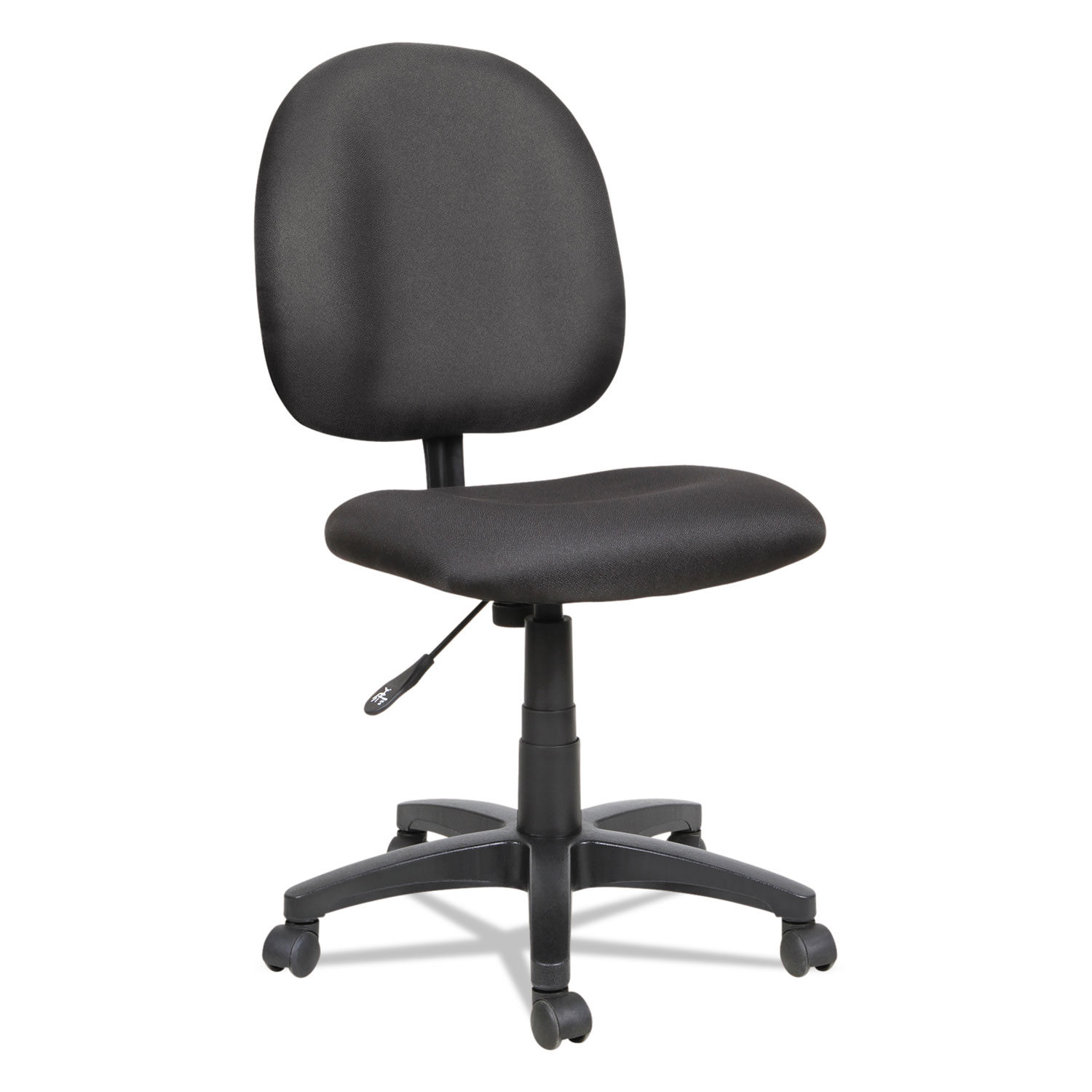  Alera ALEVT48FA10B Alera Essentia Series Swivel Task Chair, Supports up to 275 lbs., Black Seat/Black Back, Black Base (ALEVT48FA10B) 