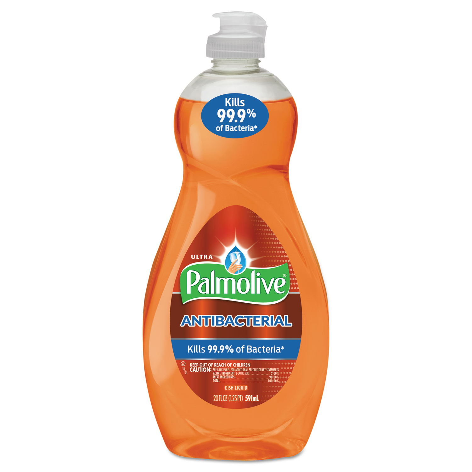  Palmolive US04232A Ultra Antibacterial Dishwashing Liquid, 20 Oz Bottle, 9/Carton (CPC45038) 