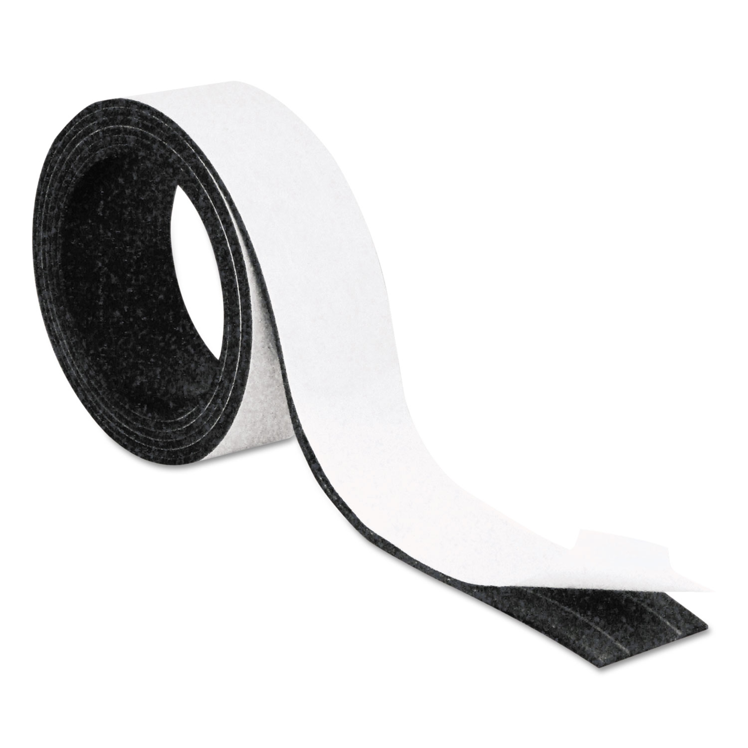  MasterVision FM2319 Magnetic Adhesive Tape Roll, Black, 1/2 x 7 Ft. (BVCFM2319) 