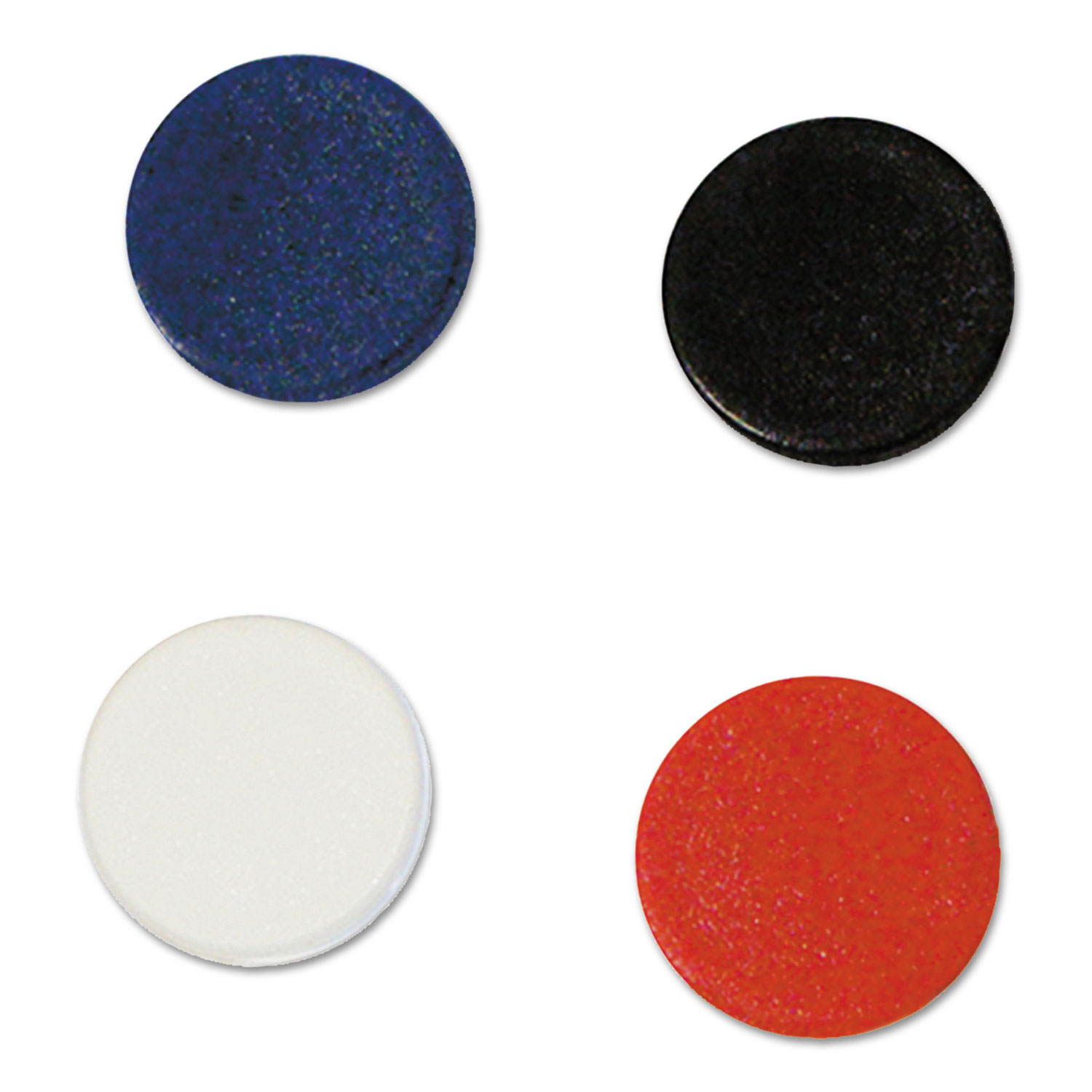 MasterVision IM140909 Interchangeable Magnetic Board Accessories, Circles, Assorted, 3/4, 10/Pack (BVCIM140909) 