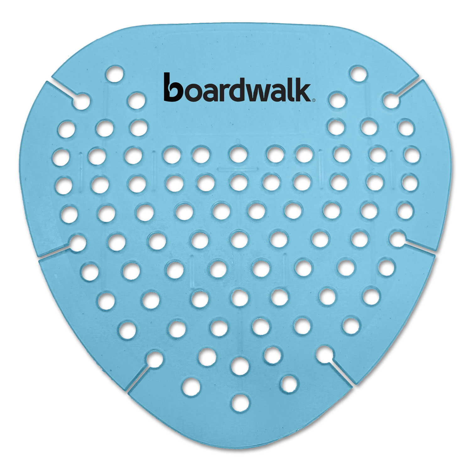  Boardwalk BWKGEMCBL Gem Urinal Screen, Lasts 30 Days, Blue, Cotton Blossom Fragrance, 12/Box (BWKGEMCBL) 