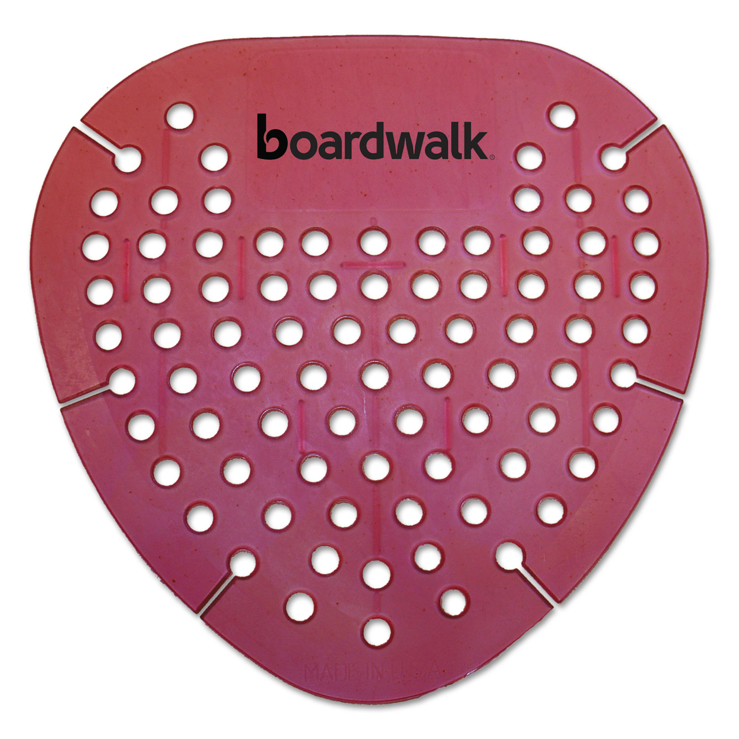  Boardwalk BWKGEMSAP Gem Urinal Screen, Lasts 30 Days, Red, Spiced Apple Fragrance, 12/Box (BWKGEMSAP) 