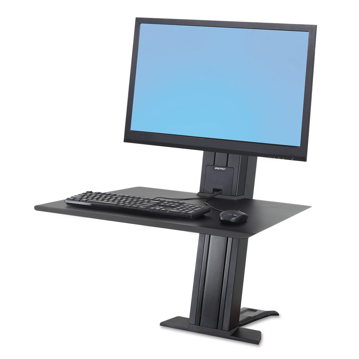  WorkFit by Ergotron 33-415-085 WorkFit-S Sit-Stand Workstation, 24, Black (ERG33415085) 