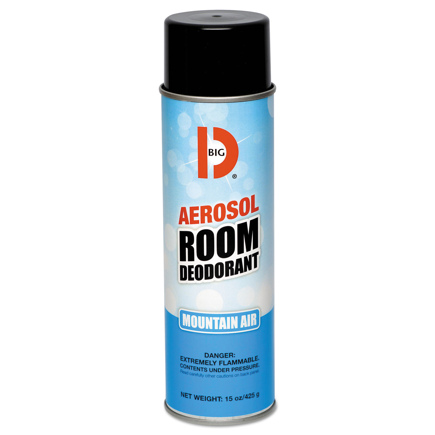 Aerosol Room Deodorant, Mountain Air Scent, 15 oz Can, 12/Box