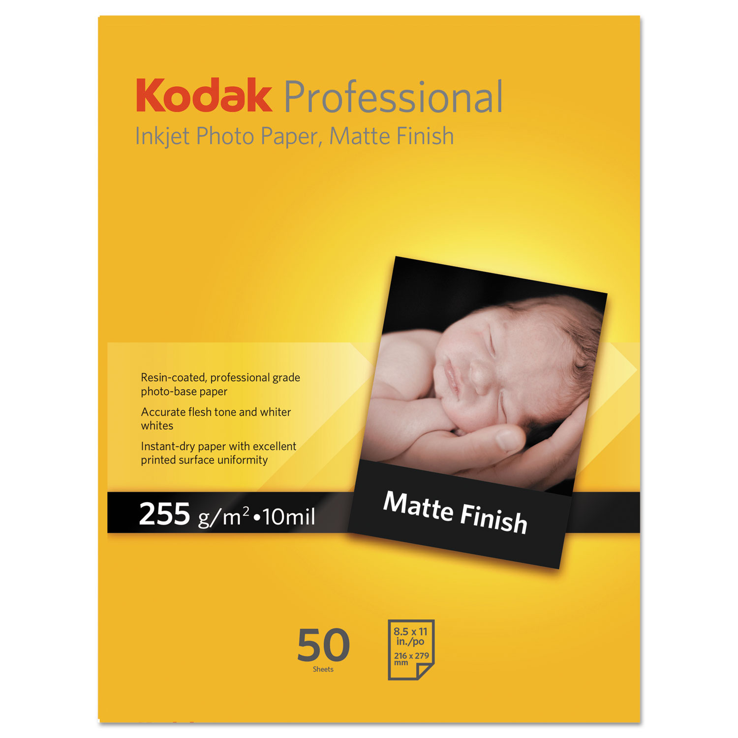Professional Inkjet Photo Paper, Matte, 10.9 mil, 13 x 19, White, 20 Sheets/PK
