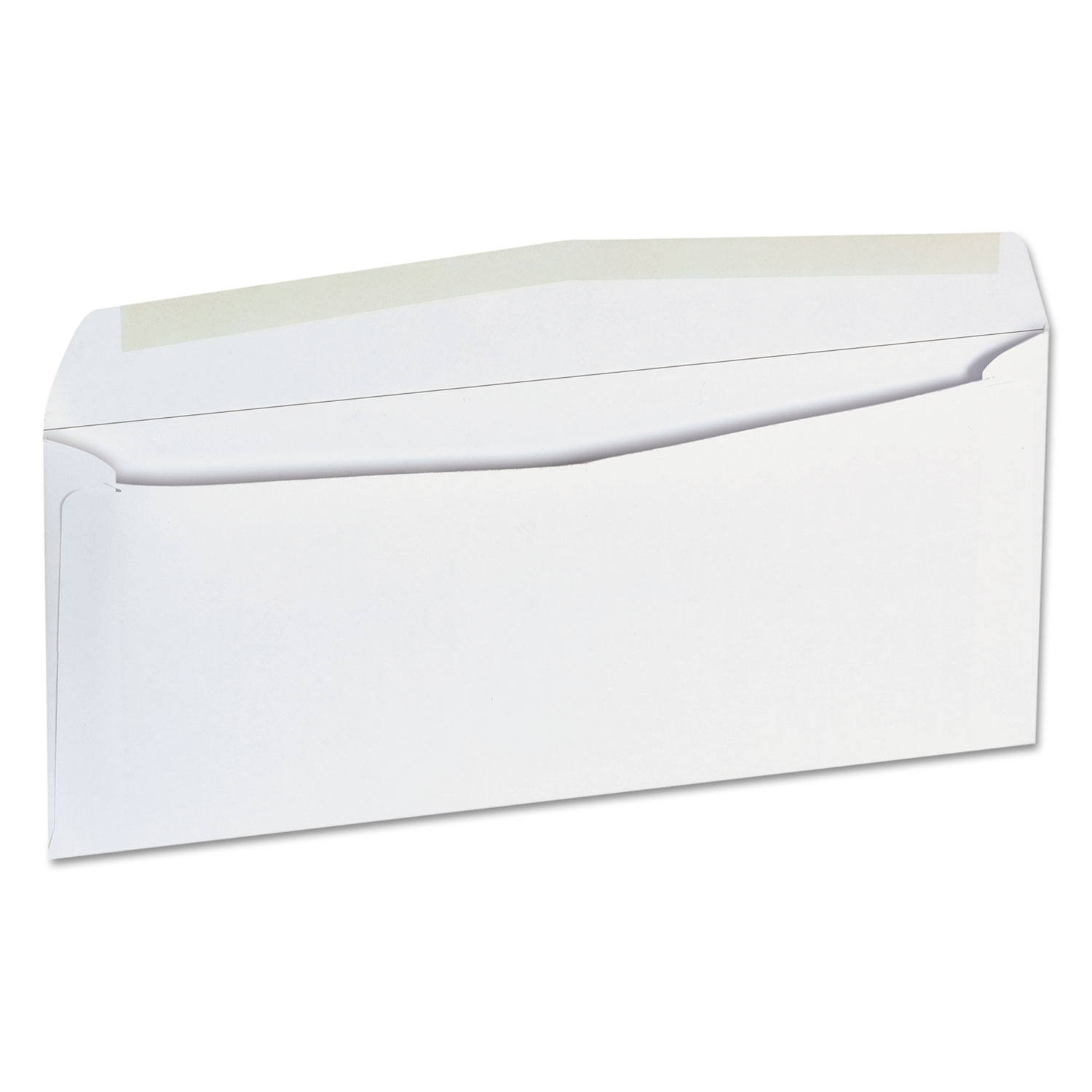 Business Envelope, #9, Squar Flap, Gummed Closure, 3.88 x 8.88, White, 500/Box