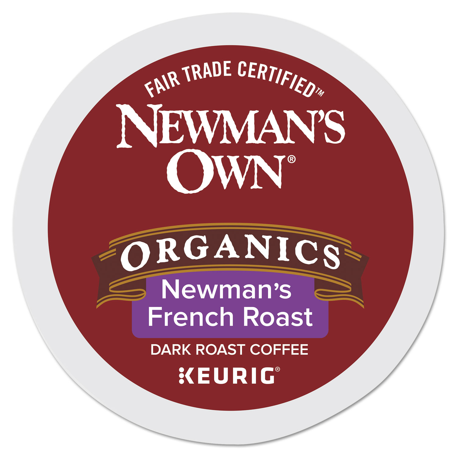  Newman's Own Organics 5339 French Roast Coffee K-Cups, 24/Box (GMT5339) 