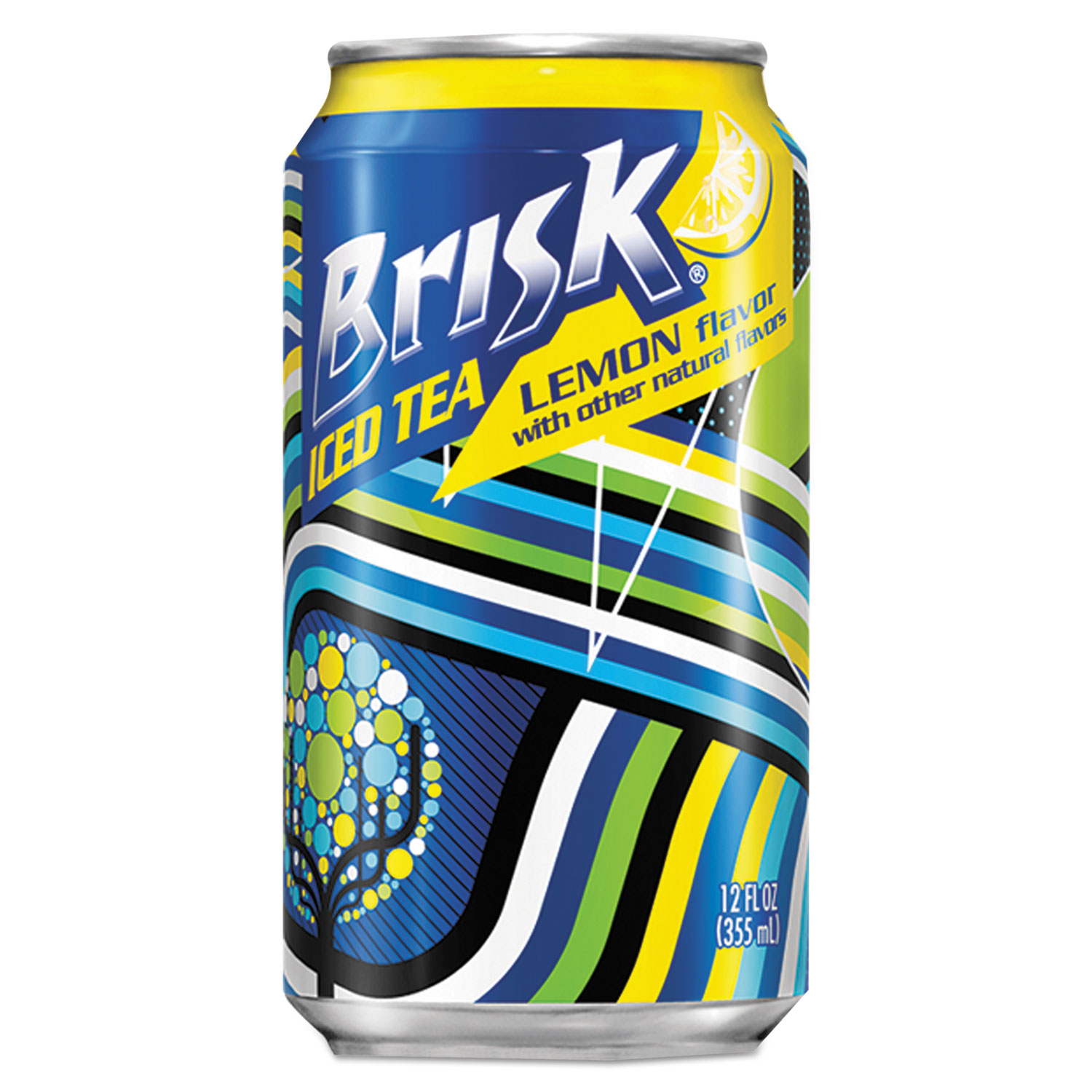  Brisk 10091 CASE Iced Tea, Sweet Tea with Lemon, 12 oz Can, 12/Pack (PEP10091PK) 