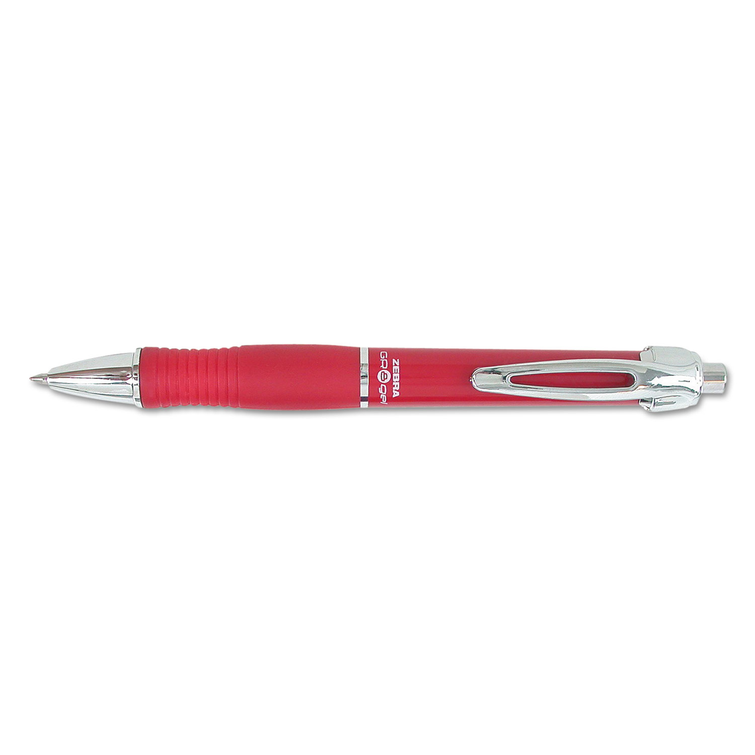 GR8 Retractable Gel Pen, Red Ink, Medium, Dozen