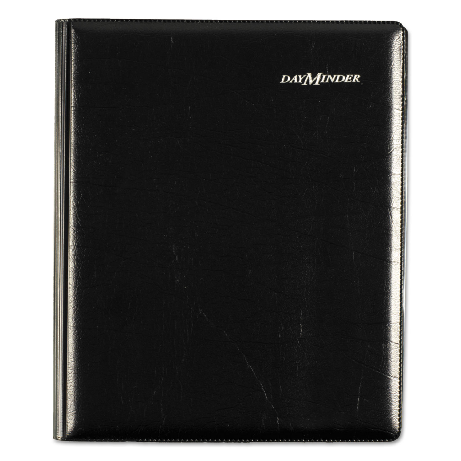 Executive Weekly/Monthly Planner, 6 7/8 x 8 3/4, Black, 2018