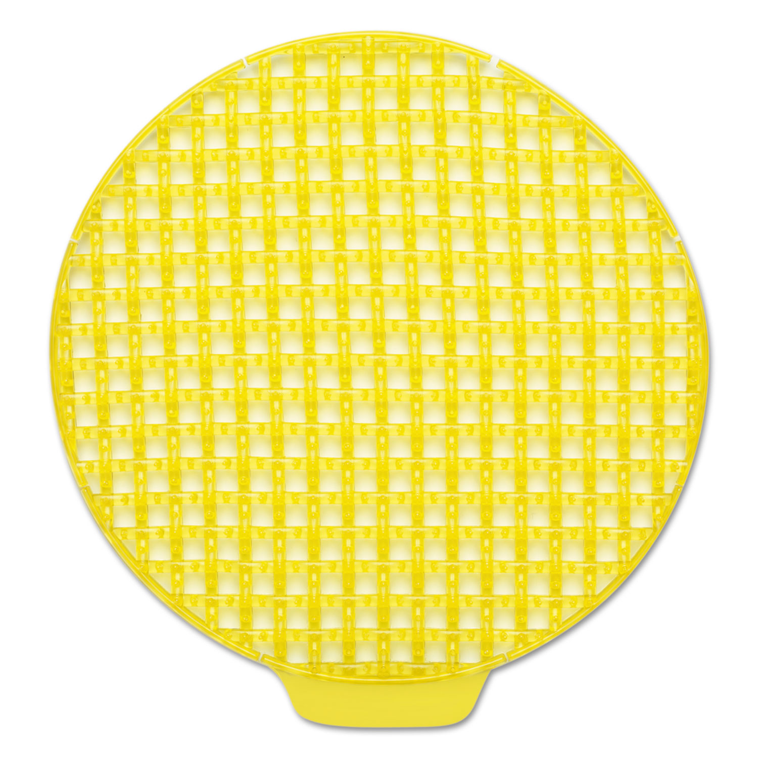 ActiveAire Deodorizer Urinal Screen, Sunscape, w/Side Tab, Yellow, 12/Ctn