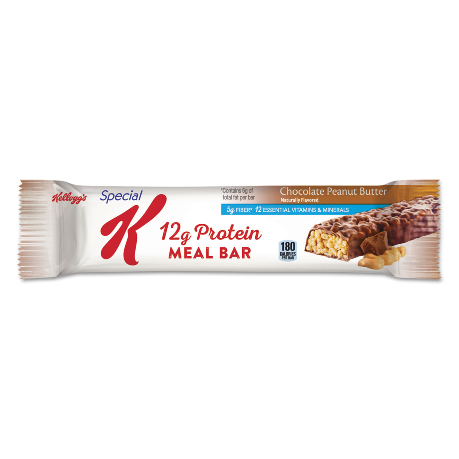 Special K Protein Meal Bar, Chocolate/Peanut Butter, 1.59oz, 8/Box