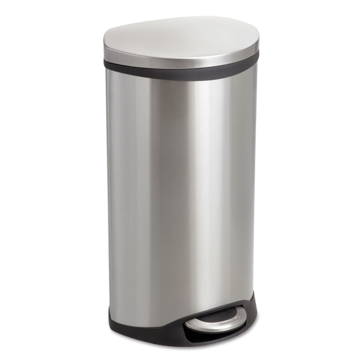  Safco 9902SS Step-On Medical Receptacle, 7.5 gal, Stainless Steel (SAF9902SS) 