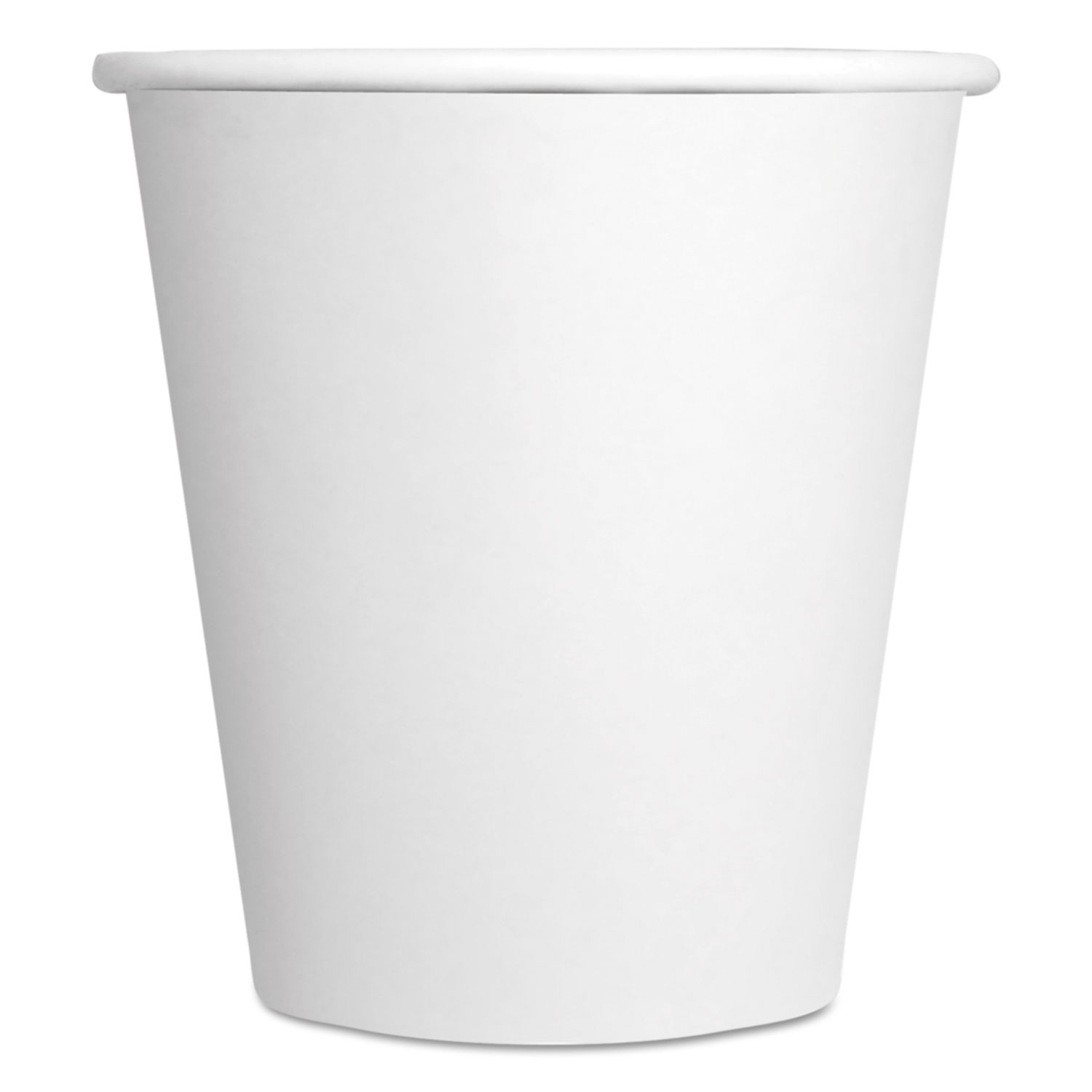 Convenience Pack Paper Hot Cups, 10 oz, White, 261/Carton