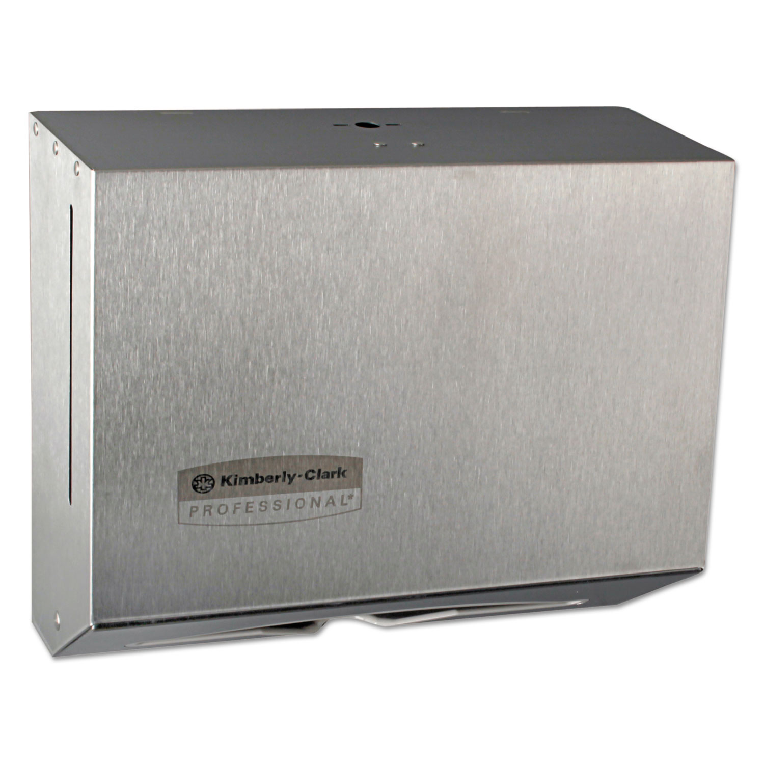 Kimberly-Clark Professional* KCC 09216 Windows Scottfold Compact Towel Dispenser, 10 3/5 x 9 x 4 3/4, Stainless Steel (KCC09216) 