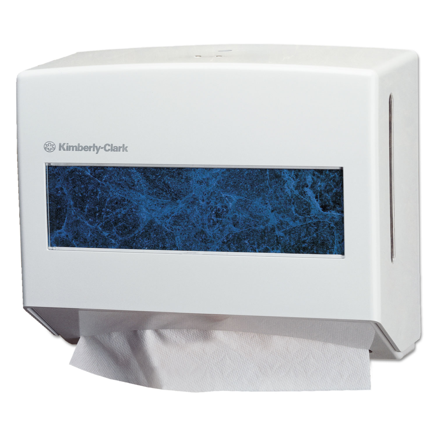  Kimberly-Clark Professional* 9217 Scottfold Compact Towel Dispenser, 13 3/10 x 13 1/2 x 10, Pearl White (KCC09217) 
