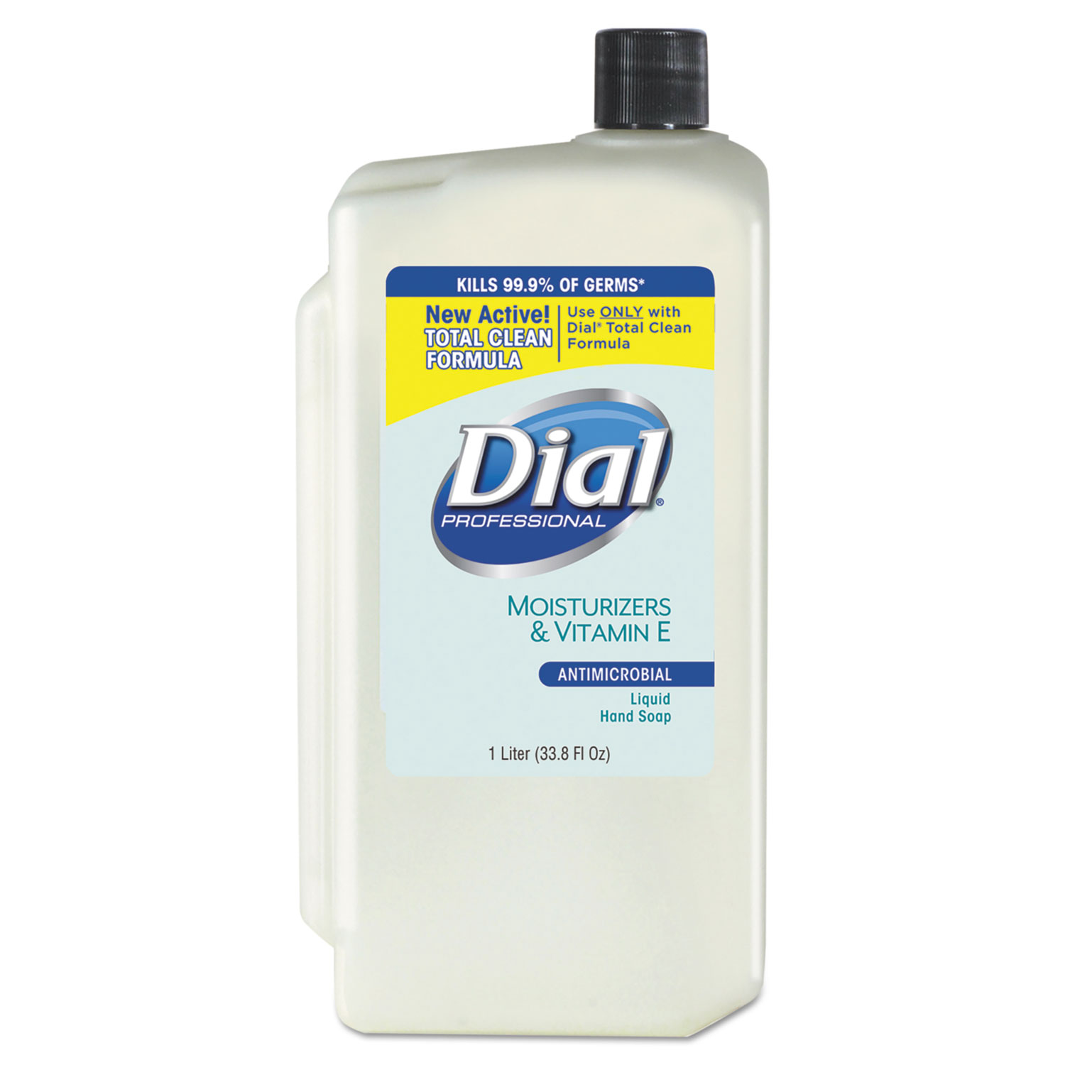  Dial Professional DIA 84029 Antimicrobial Soap with Moisturizers, 1-Liter Refill, 8/Carton (DIA84029) 