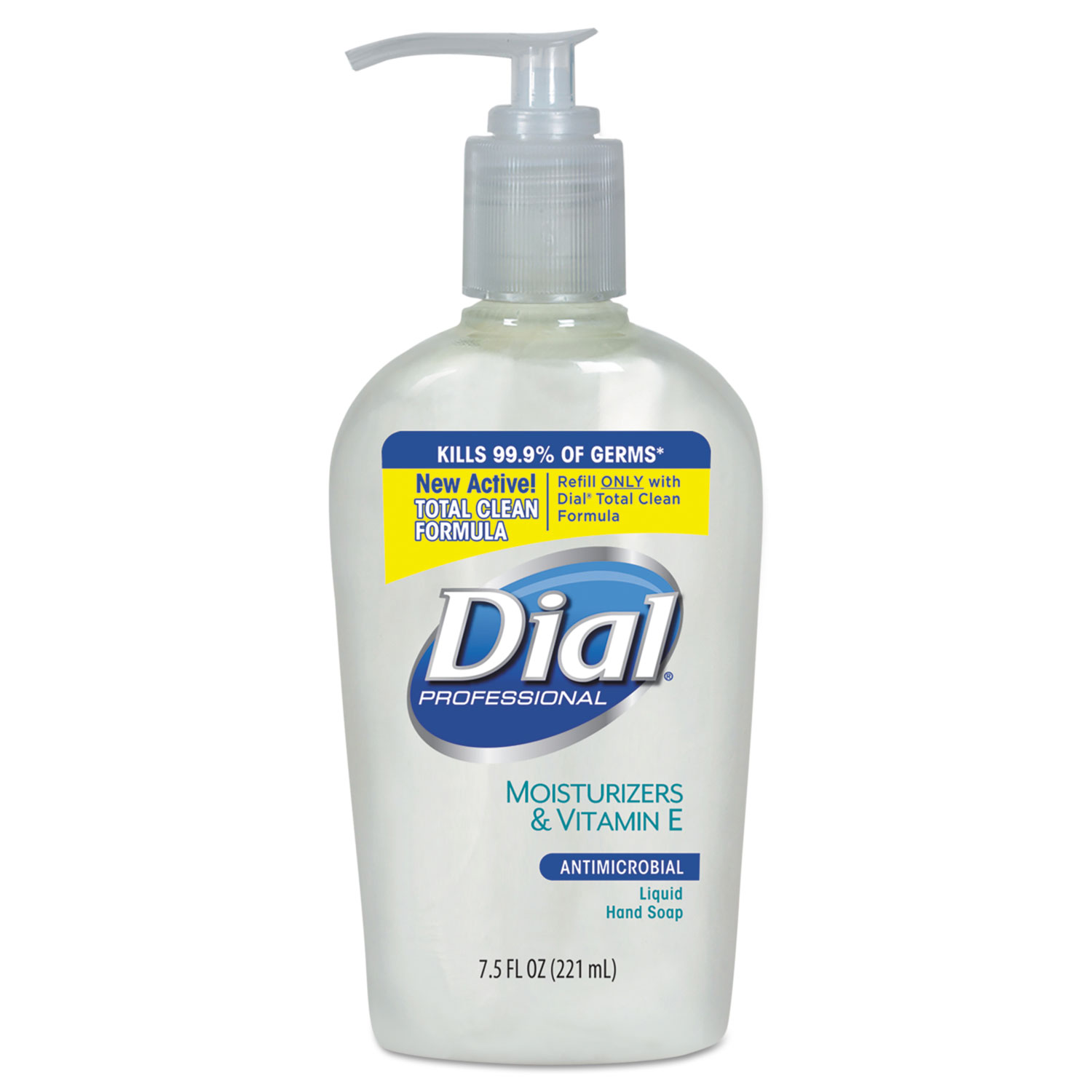  Dial Professional DIA 84024 Antimicrobial Soap with Moisturizers, 7.5oz Décor Pump, 12/Carton (DIA84024) 