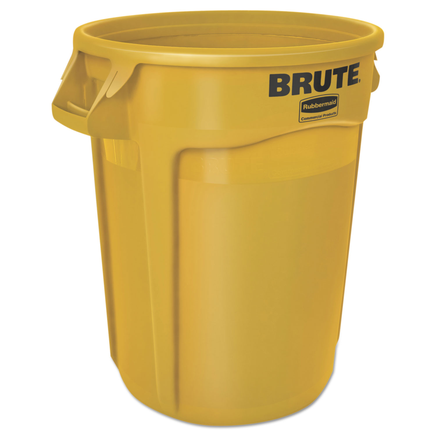  Rubbermaid Commercial FG261000YEL Round Brute Container, Plastic, 10 gal, Yellow (RCP2610YELEA) 