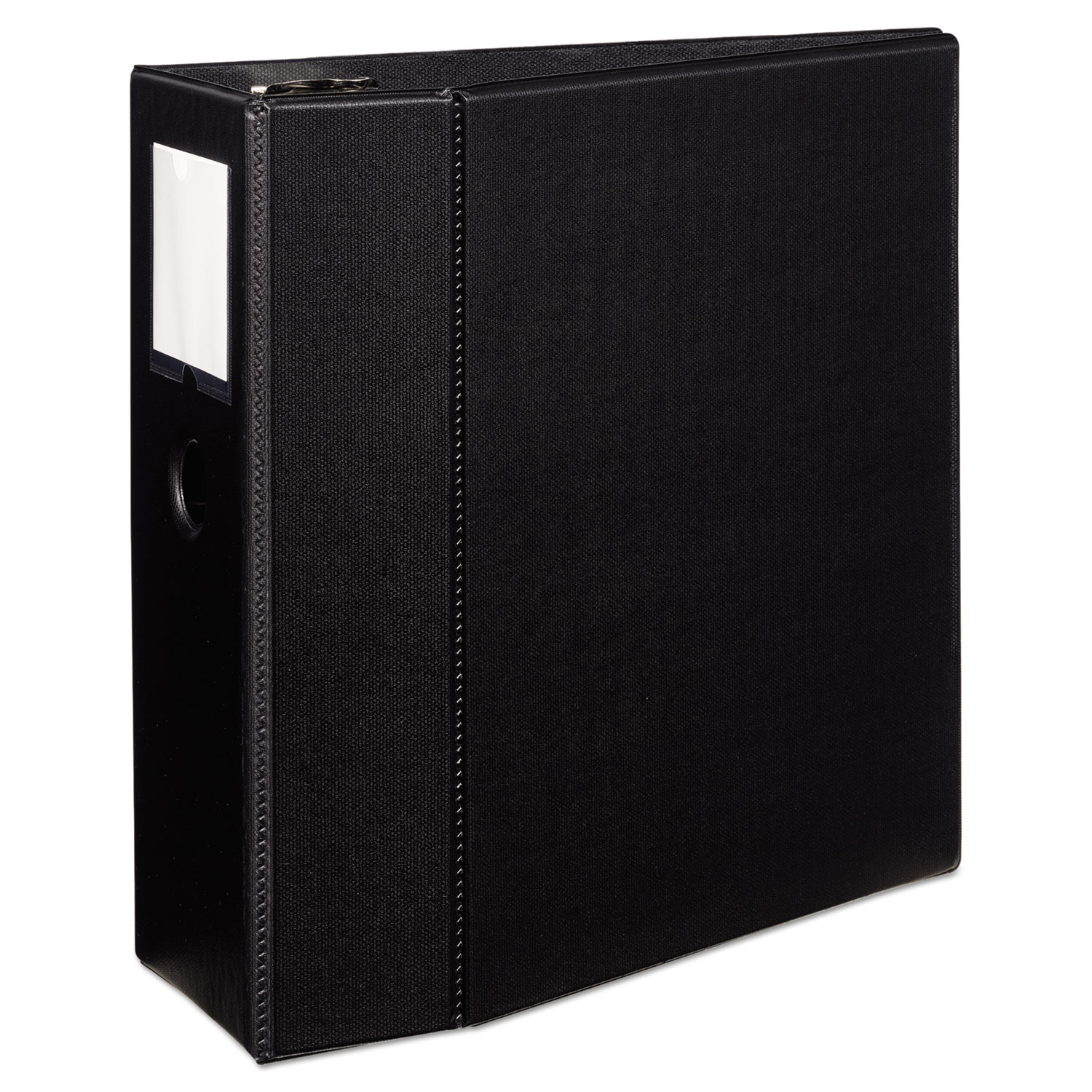 Durable Binder with Two Booster EZD Rings, 11 x 8 1/2, 5, Black