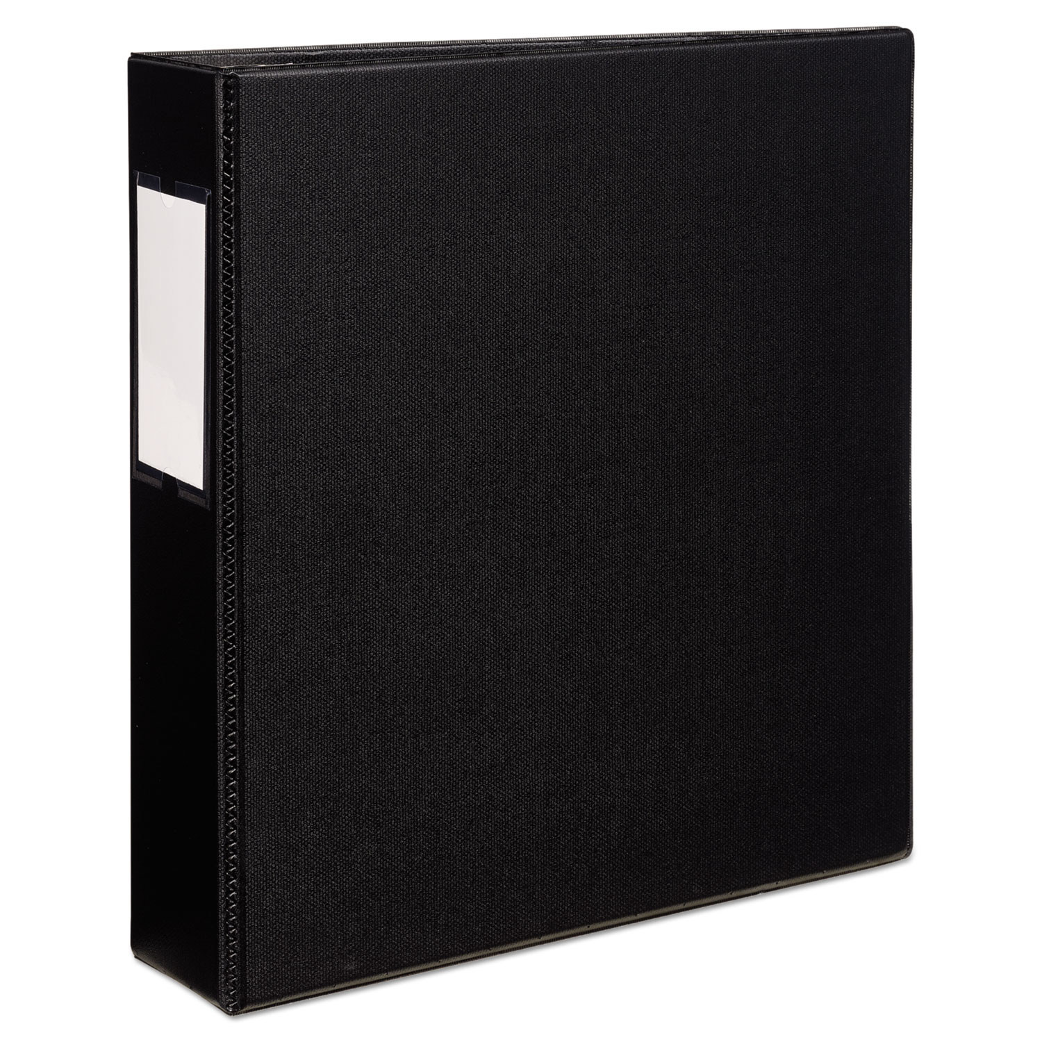 Durable Binder with Two Booster EZD Rings, 11 x 8 1/2, 2, Black