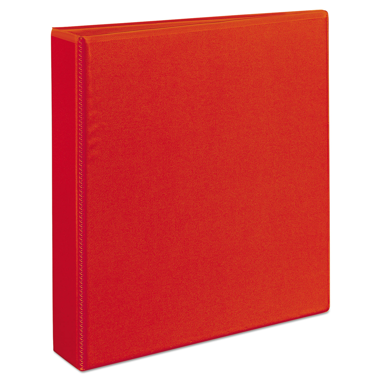 Heavy-Duty View Binder w/Locking 1-Touch EZD Rings, 1 1/2 Cap, Red