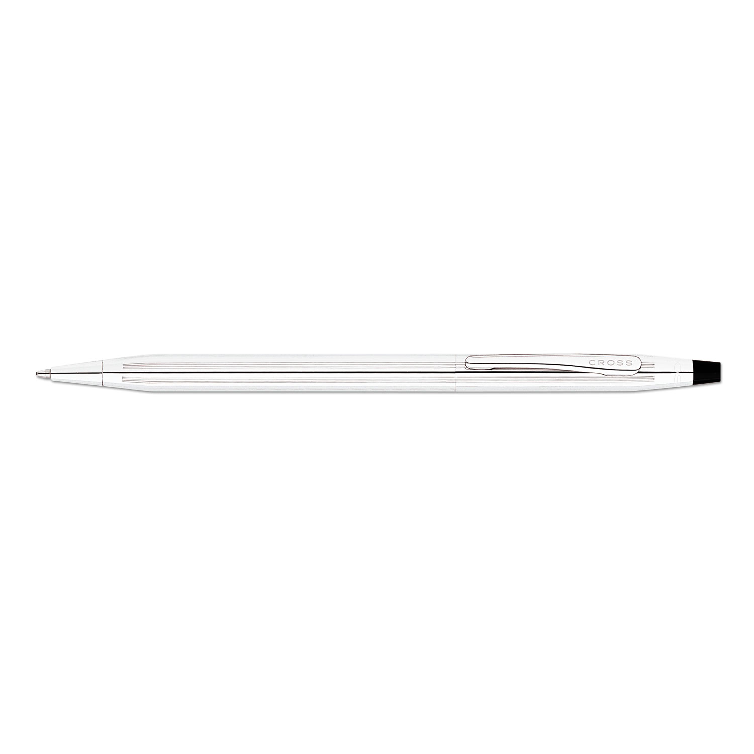  Cross 3502 Classic Century Twist-Action Ballpoint Pen Gift Box, 1mm, Black Ink, Chrome Barrel (CRO3502) 
