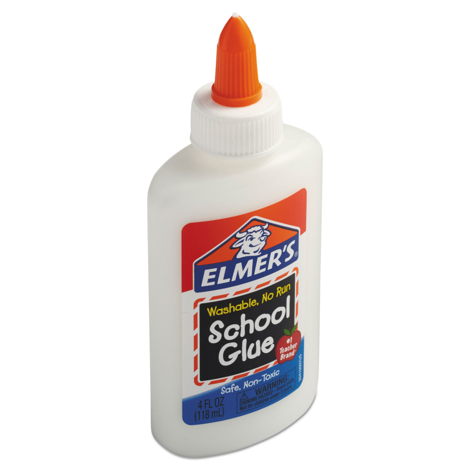Washable School Glue, 4 oz, Dries Clear - mastersupplyonline