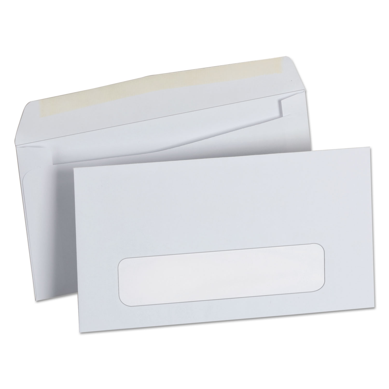  Universal UNV35216 Business Envelope, #6 3/4, Square Flap, Gummed Closure, 3.63 x 6.5, White, 500/Box (UNV35216) 
