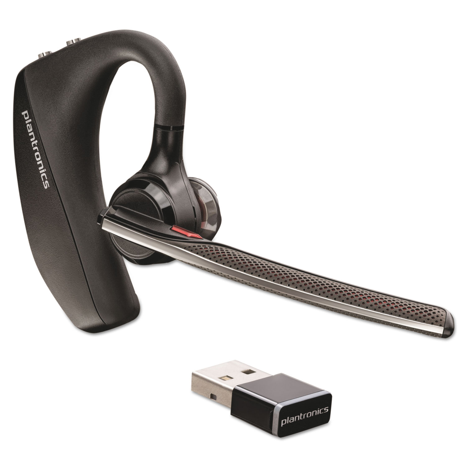  Plantronics 206110-101 Voyager 5200 UC Monaural Over-the-Ear Bluetooth Headset (PLNB5200) 