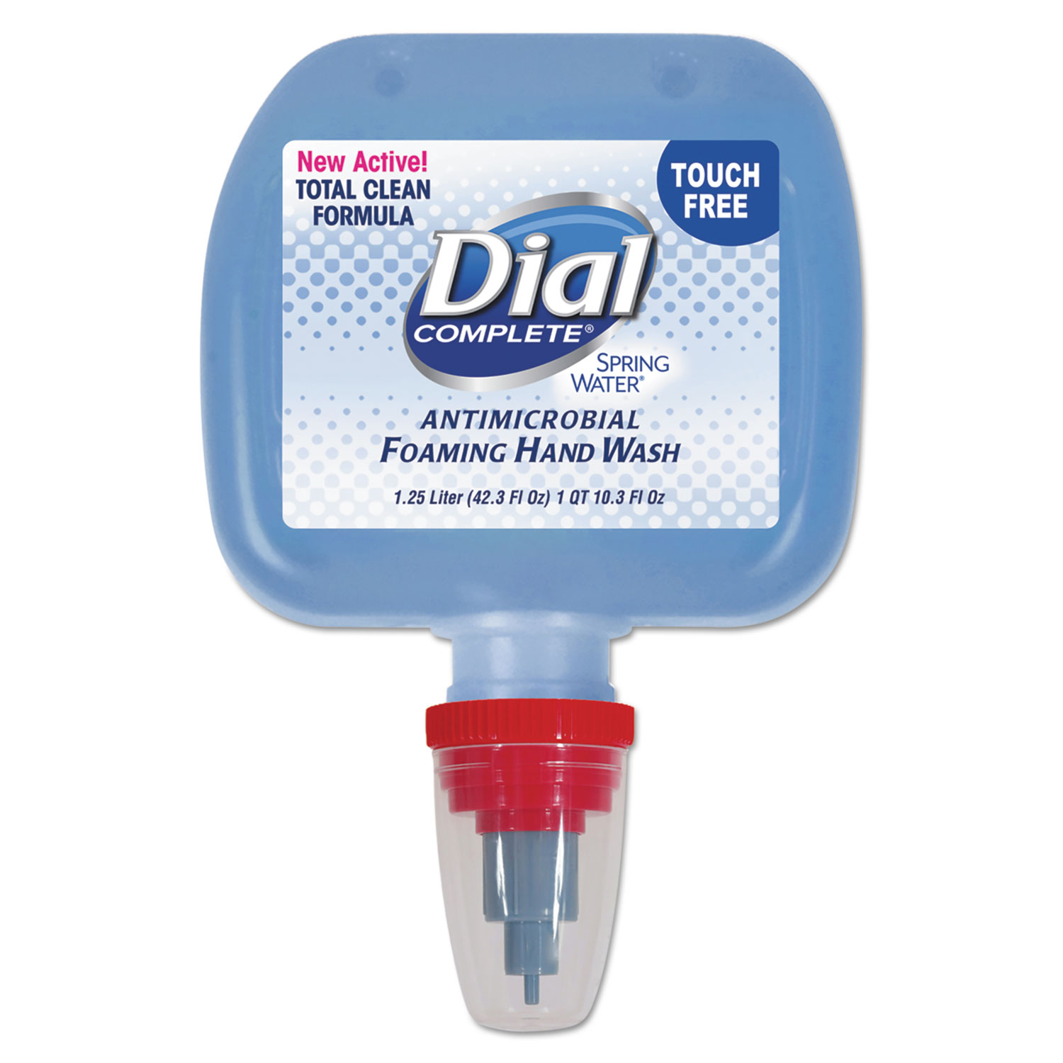  Dial Professional 17000134369 Antimicrobial Foaming Hand Wash, 1.25 L, Spring Water (DIA13436EA) 