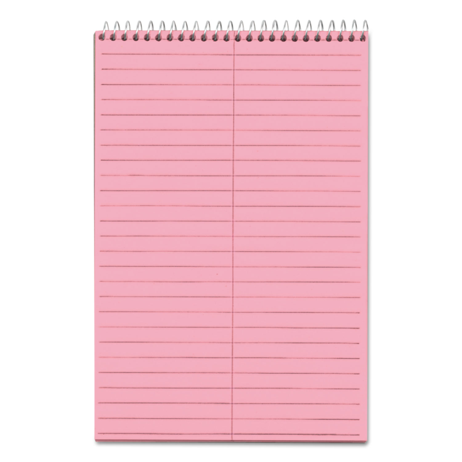 TOPS 80254 Prism Steno Books, Gregg Rule, 6 x 9, Pink, 80 Sheets, 4/Pack (TOP80254) 