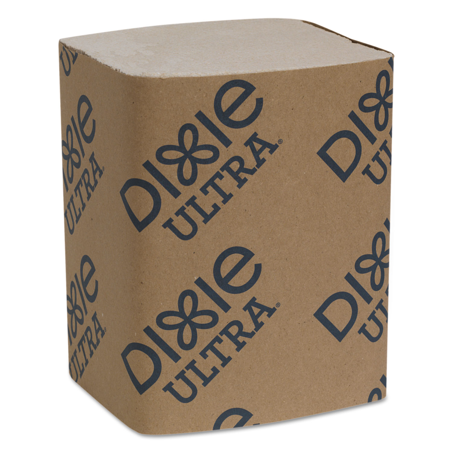  Dixie Ultra 32019 Interfold Napkin Refills 2-Ply, 6 1/2 x 9 7/8, Brown, 6000/Carton (GPC32019) 
