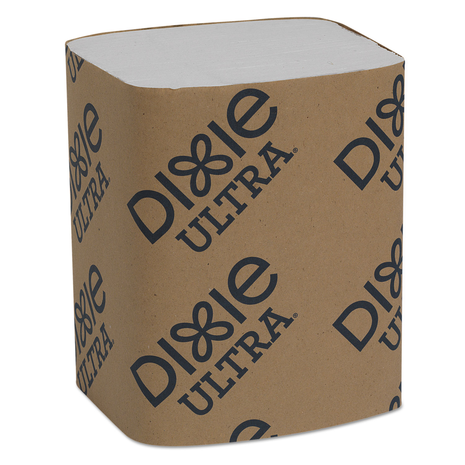  Dixie Ultra 32006 Interfold Napkin Refills Two-Ply, 6 1/2 x 9 7/8, White, 6000/Carton (GPC32006) 