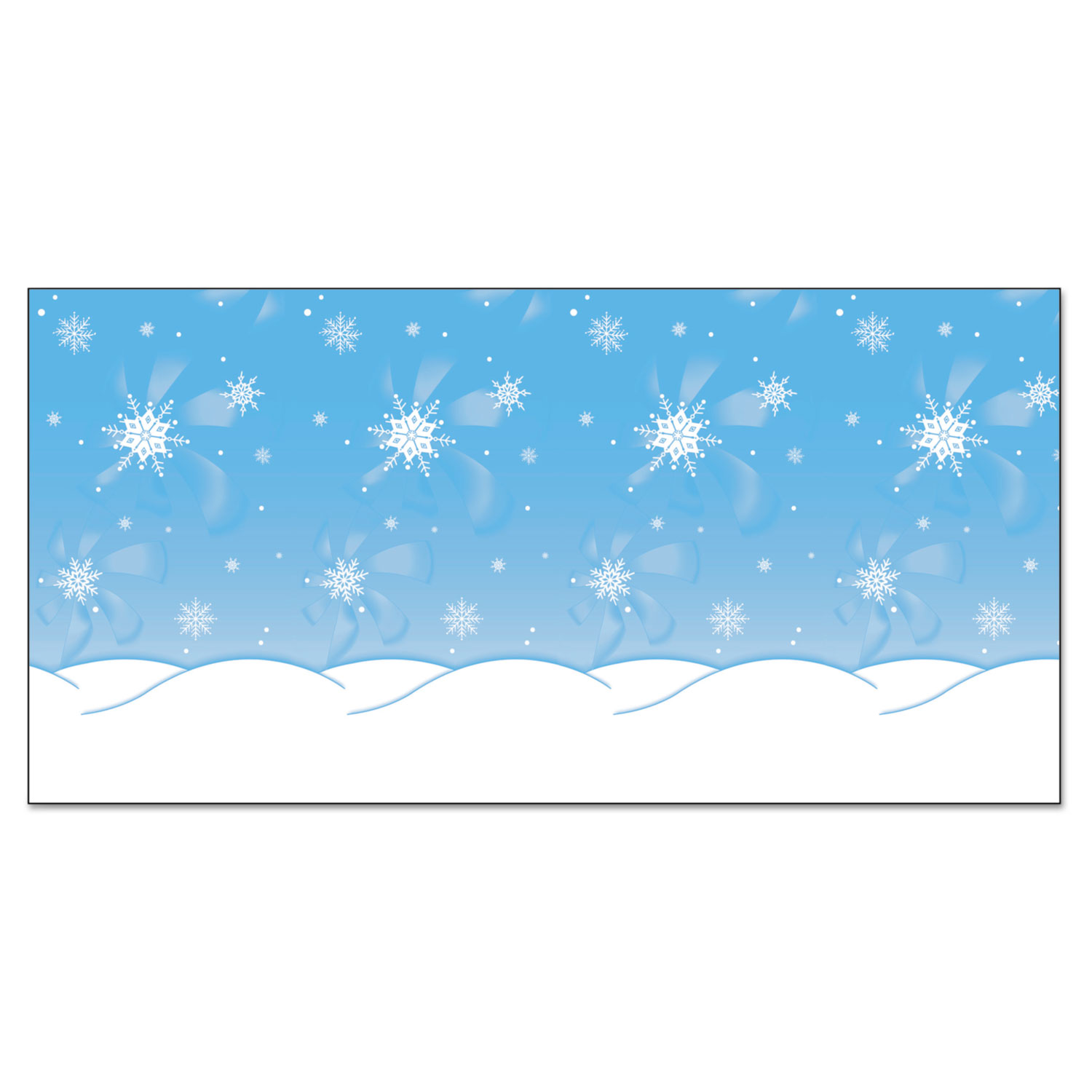  Pacon 0056385 Fadeless Designs Bulletin Board Paper, Winter Time Scene, 48 x 50 ft. (PAC56385) 