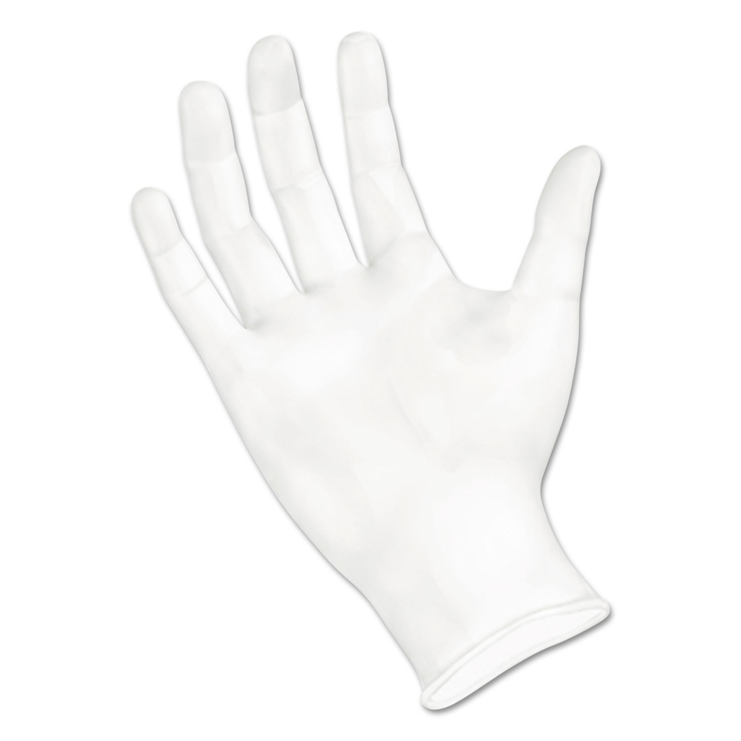 General Purpose Vinyl Gloves, Powder/Latex-Free, 2 3/5mil, X-Large, Clear,100/BX