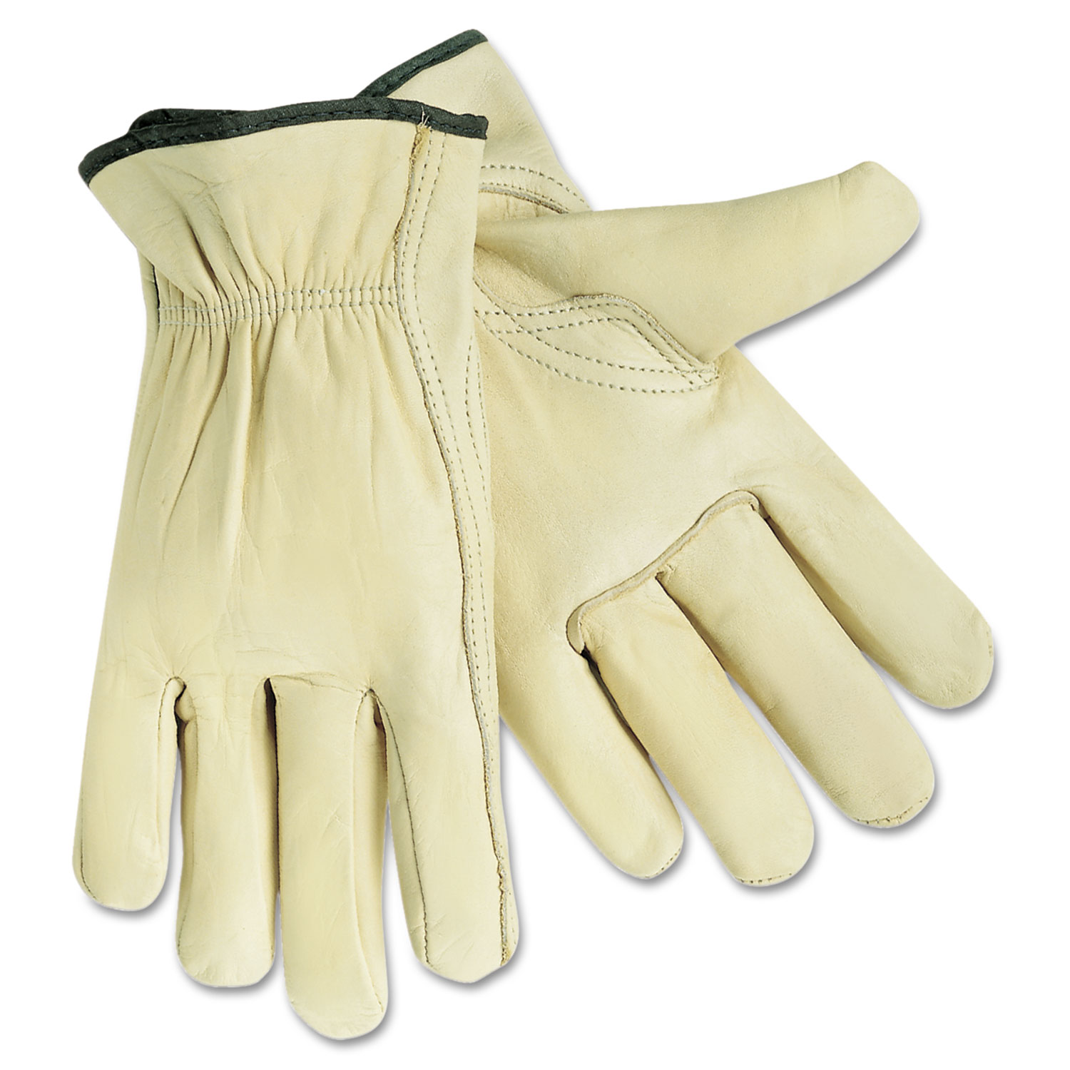  MCR Safety 3211XL Full Leather Cow Grain Gloves, X-Large, 1 Pair (CRW3211XL) 