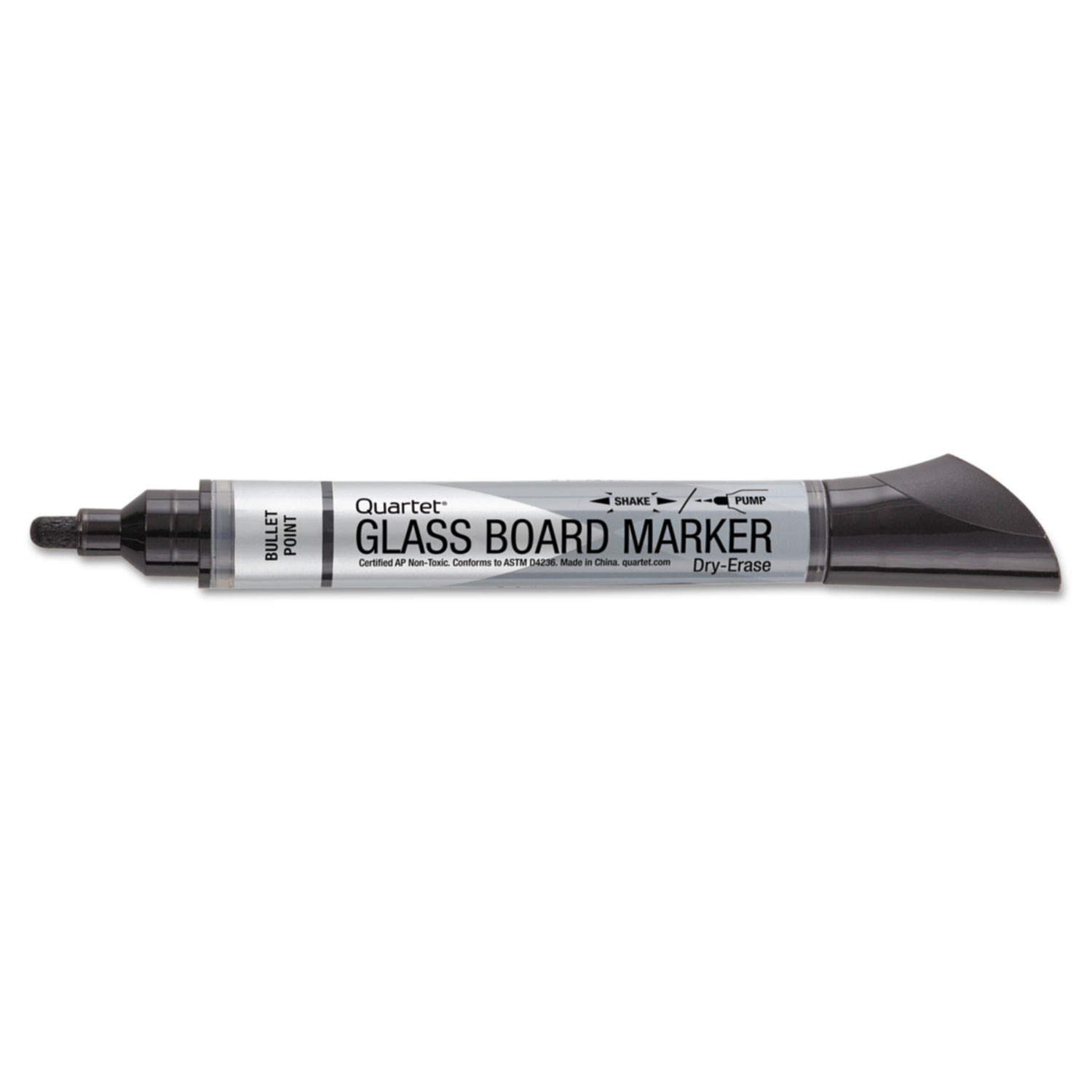 Premium Glass Board Dry Erase Marker, Broad Bullet Tip, Assorted Colors,  4/Pack - Burris Inc