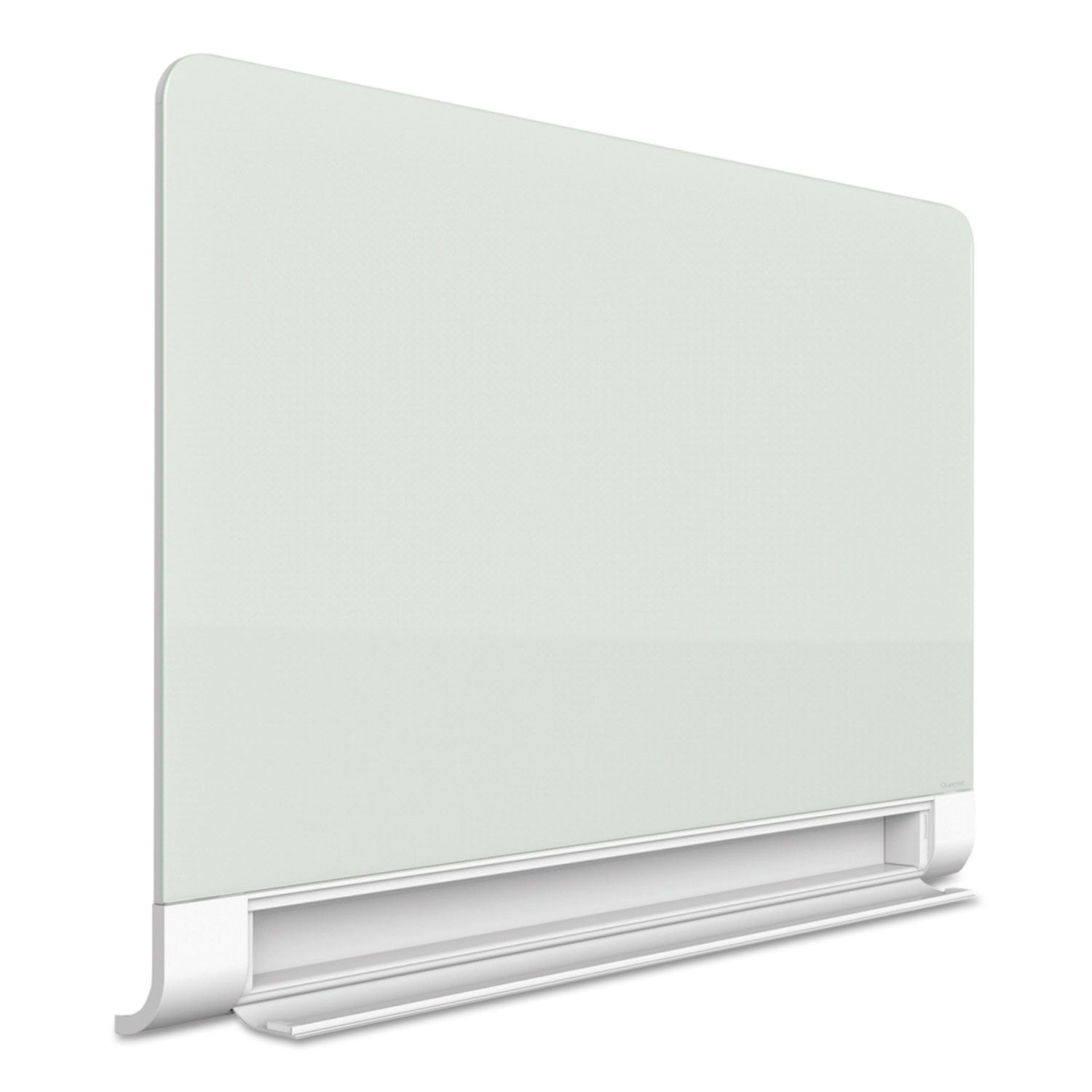 Quartet® Horizon Magnetic Glass Marker Board With Hidden Tray 39 X 22 White National