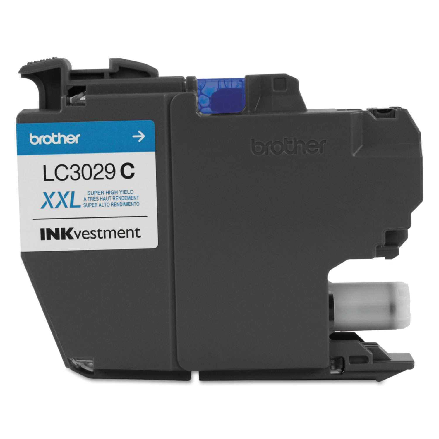  Brother LC3029C LC3029C INKvestment Super High-Yield Ink, 1500 Page-Yield, Cyan (BRTLC3029C) 