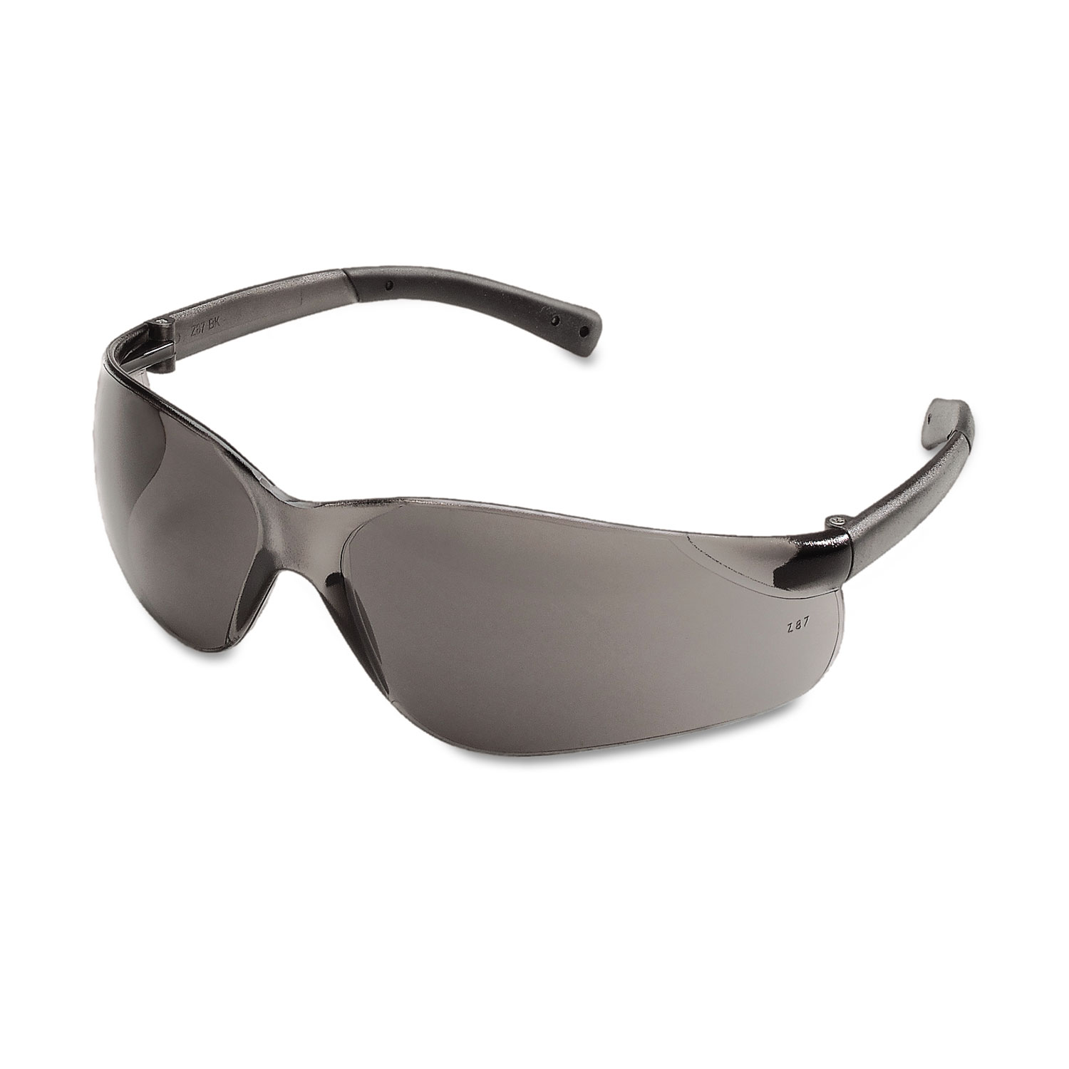  MCR Safety BK112 BearKat Safety Glasses, Wraparound, Gray Lens (CRWBK112BX) 